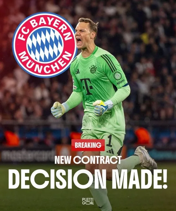Bụi đã lắng xuống! De Sky: Neuer 40 tuổi sẵn sàng gia hạn hợp đồng với Bayern, Bayern đề nghị hợp đồng tới năm 2027