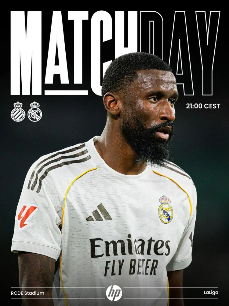 Real Madrid tung poster đấu Espanyol, nguy cơ nhìn Barca vô địch sớm vẫn hiện rõ