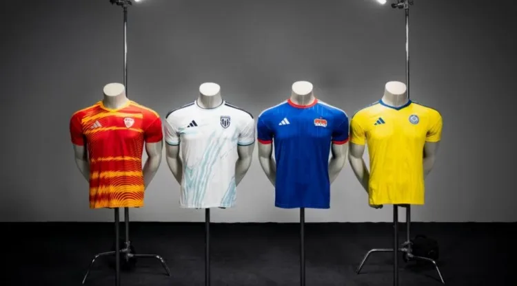 UEFA xác nhận adidas sẽ thiết kế áo đấu riêng cho 10 đội tuyển châu Âu