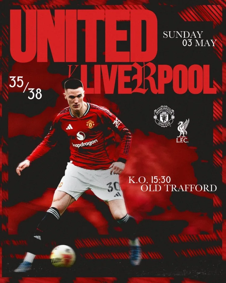 Man United tung poster đại chiến Liverpool, Sesko là gương mặt trung tâm