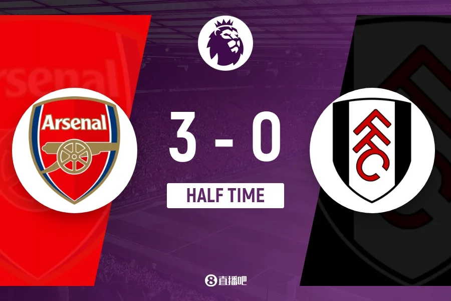 Hiệp một - Arsenal tạm dẫn Fulham 3-0, Jocles ghi hai bàn và chuyền một đường chuyền, Saka chuyền và Trossard kiến ​​tạo.