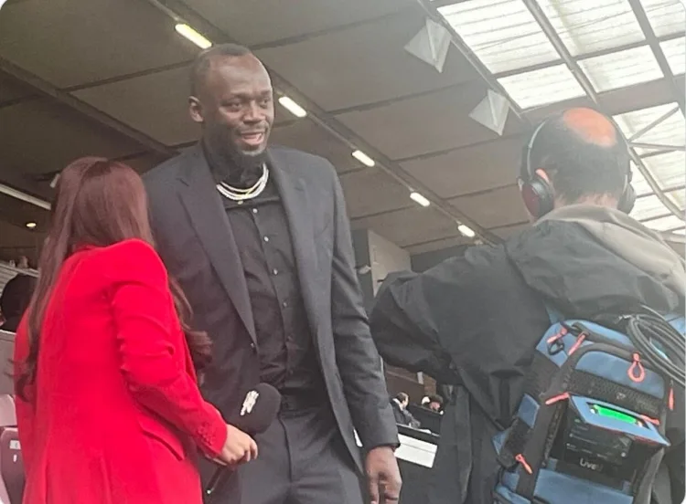 Usain Bolt tới Old Trafford xem trận MU - Liverpool