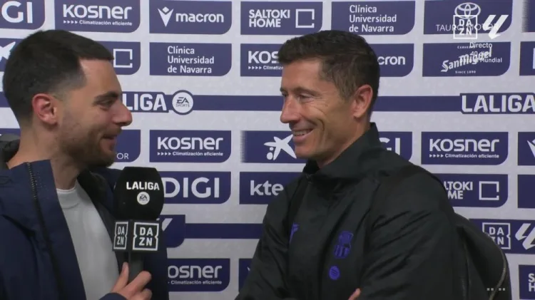 Lewandowski: Barca hướng tới mốc 100 điểm nhưng chưa thể nói sớm về chức vô địch