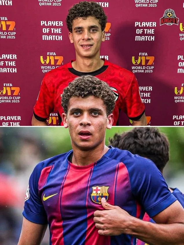 Barca chuẩn bị mua đứt tiền đạo 18 tuổi Hamza với giá 1,5 triệu euro