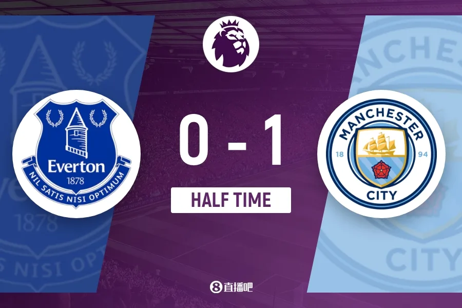 Hiệp một Man City dẫn Everton 1-0, pha vào bóng của Keane gây tranh cãi