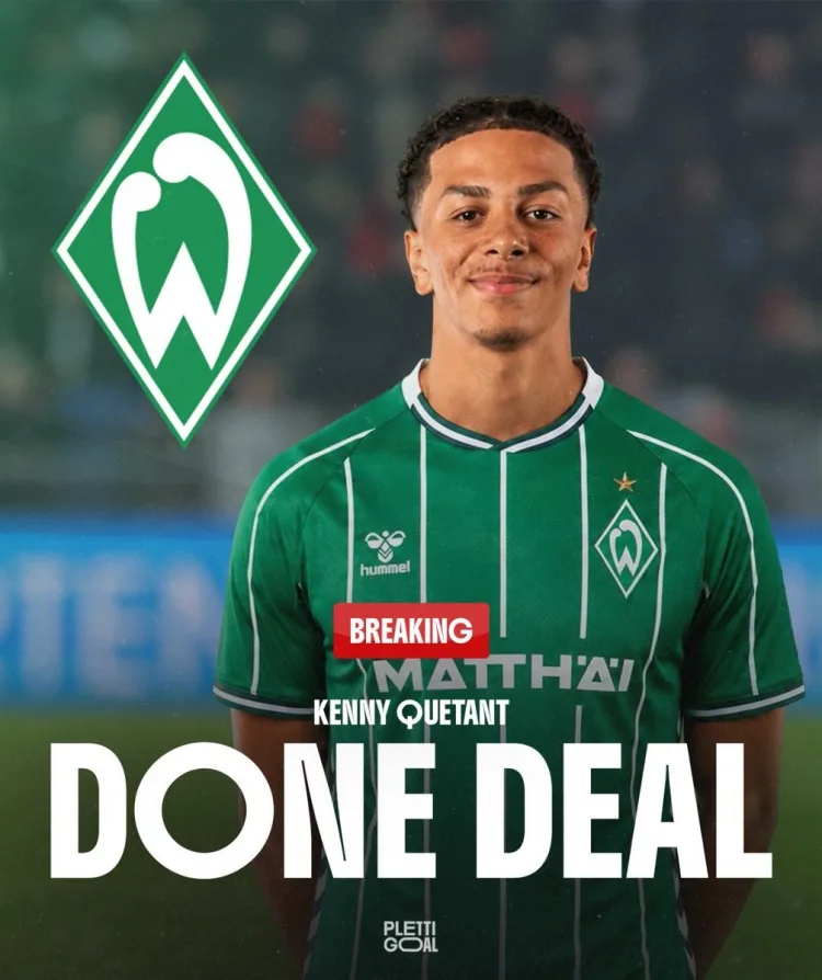 Sky Germany: Werder Bremen sắp ký với tiền đạo 19 tuổi Quintat của Le Havre theo dạng miễn phí