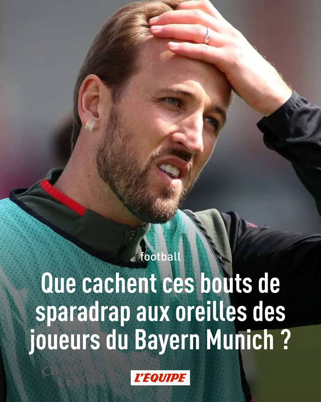 L'Equipe tiết lộ đoạn băng dính trên dái tai cầu thủ Bayern: lấy máu xét nghiệm lactate