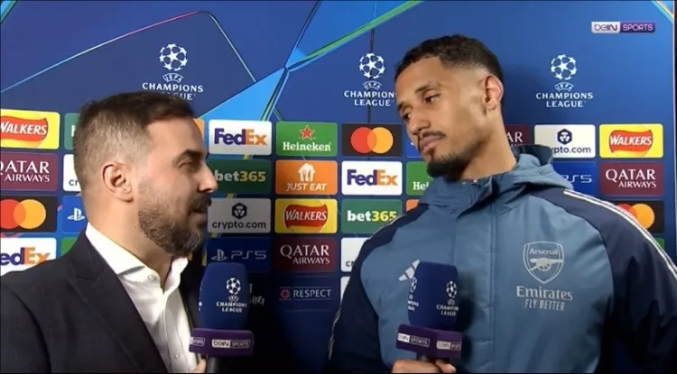 Saliba: Vẫn còn một chặng đường dài phía trước. Chúng ta vẫn còn 4 trận chung kết. Chúng tôi muốn và chắc chắn sẽ thắng tất cả