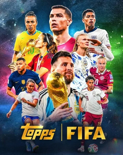 FIFA mở rộng hợp tác với thương hiệu thẻ ngôi sao Topps, hai bên ký thỏa thuận cấp phép sưu tầm dài hạn