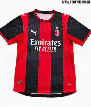 AC Milan lộ mẫu áo 2026-27, tri ân mùa Scudetto 1998-99