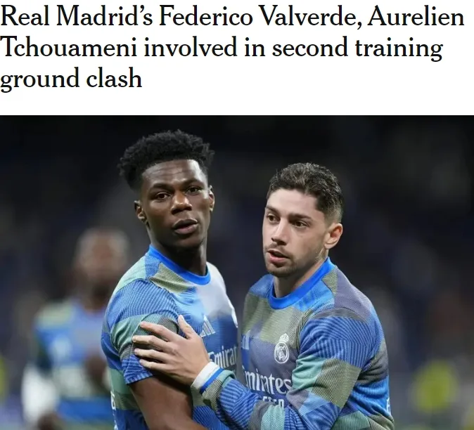 The Athletic: Real xác nhận vụ xô xát thứ hai, Valverde chấn thương đầu và vào viện