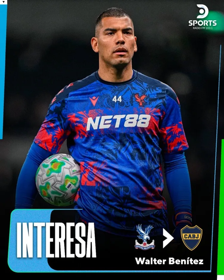 Truyền thông Ả Rập: Thủ môn 33 tuổi Benitez của Crystal Palace là mục tiêu chiêu mộ chính của Boca