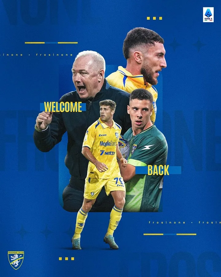Frosinone giành ngôi á quân Serie B, trở lại Serie A sau 2 năm