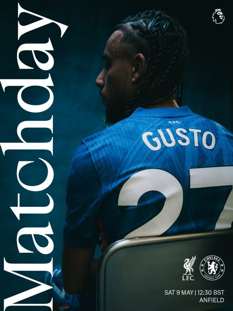 Tới Anfield! Chelsea tung poster trận gặp Liverpool, Gusteau xuất hiện một mình