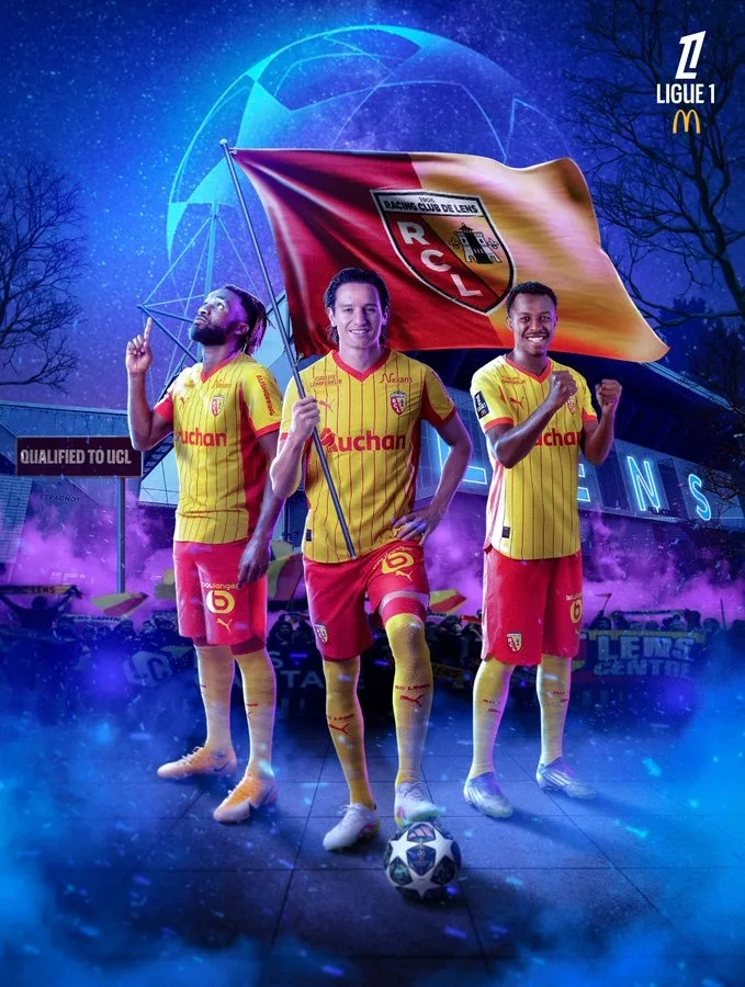 Lens khóa top 2 Ligue 1 và giành vé dự Champions League mùa tới