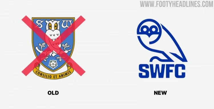 FH: Sheffield Wednesday lấy ý kiến ​​người hâm mộ về việc thay đổi biểu tượng của đội. Biểu tượng mới của đội hiện đại và đơn giản hơn