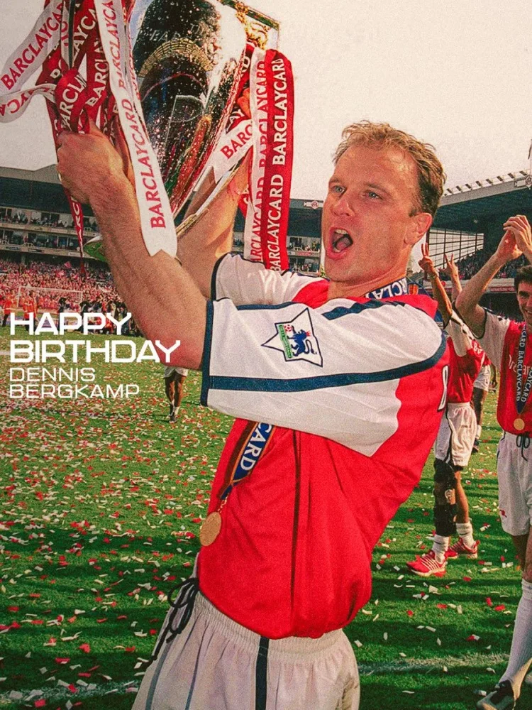 Bergkamp tròn 57 tuổi, Arsenal chính thức tổ chức sinh nhật: Huyền thoại Arsenal đích thực