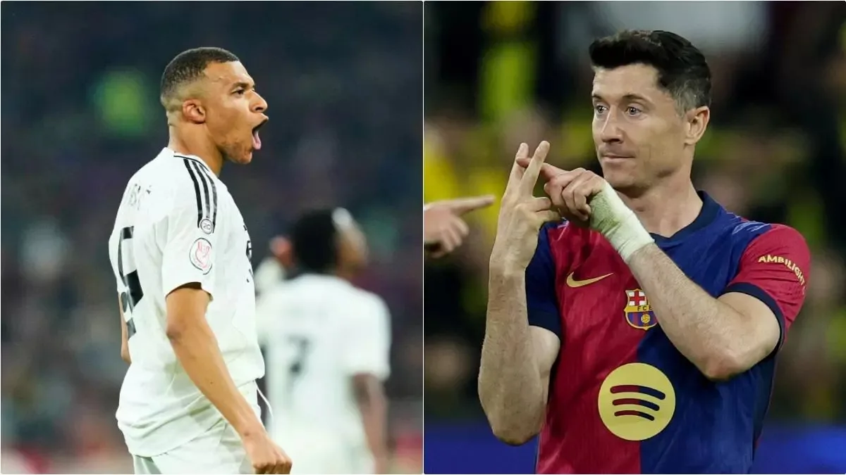 Xếp hạng lương hàng năm của cầu thủ Real Madrid: Mappe đứng đầu với 3130 triệu, Real Madrid dẫn đầu, Lewandowski 4 triệu