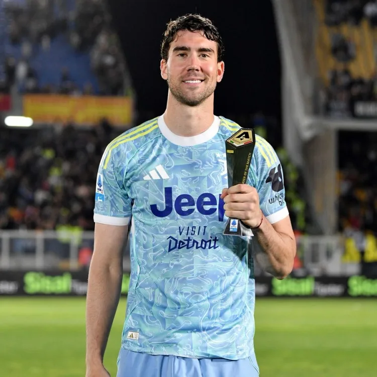 12 nhấp nháy trong vài giây! Chính thức: Vlahovic bầu Lecce 0-1 Cầu thủ xuất sắc nhất trận của Juventus