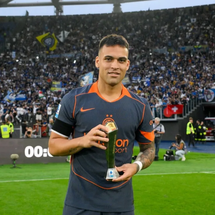 Vượt qua và bắn! Quan chức Serie A: Lautaro được bầu là cầu thủ xuất sắc nhất trong chiến thắng của 3-0 trước Lazio