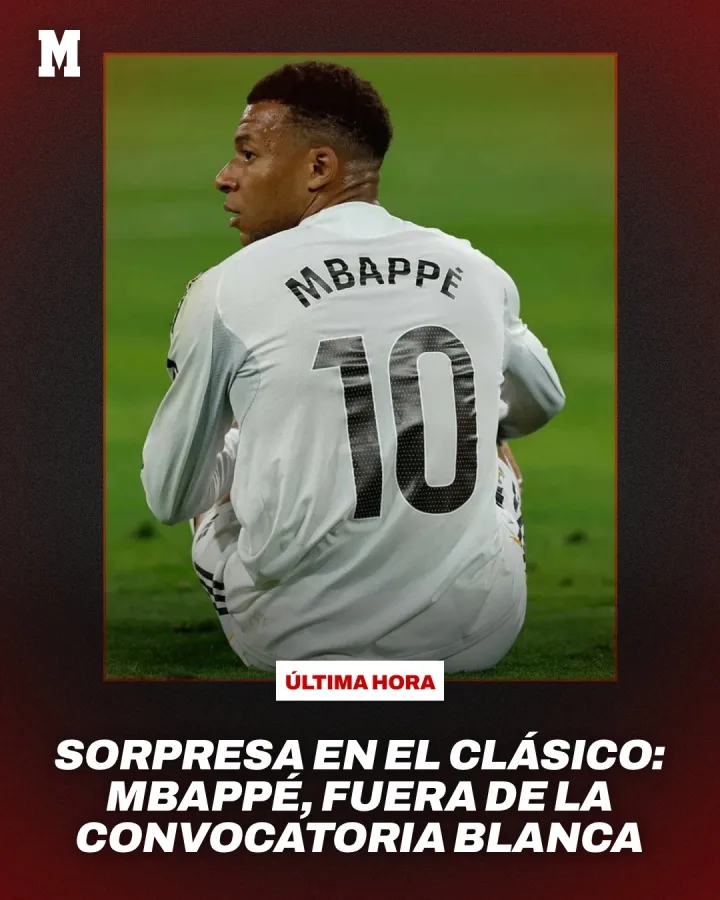 Lần này thì thế nào? Mbappe lần đầu bỏ lỡ trận derby quốc gia. Kể từ khi gia nhập Real Madrid, anh chỉ thắng được Barcelona