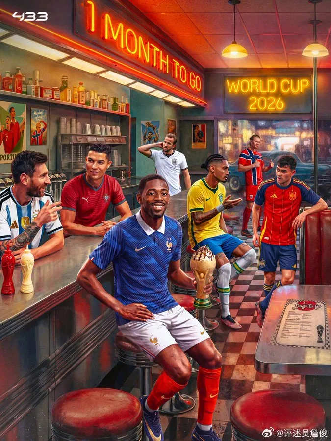 Bình luận viên Zhan Jun nhắc mốc còn một tháng tới World Cup 2026