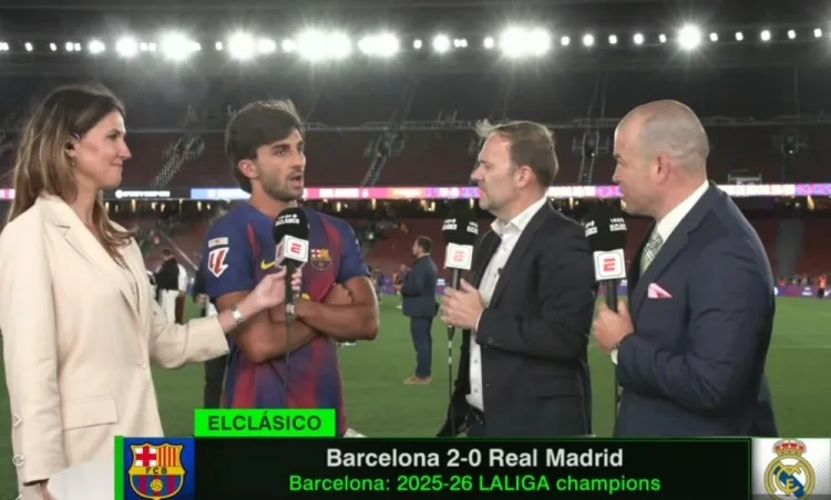 Ferran: Đánh bại Real Madrid trên sân nhà để vô địch khiến tôi phấn khích đến không nói nên lời