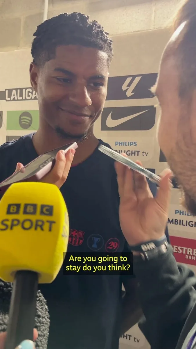Rashford nói về tương lai: Không biết anh có ở lại Barcelona không nhưng nếu chọn, tôi sẽ ở lại