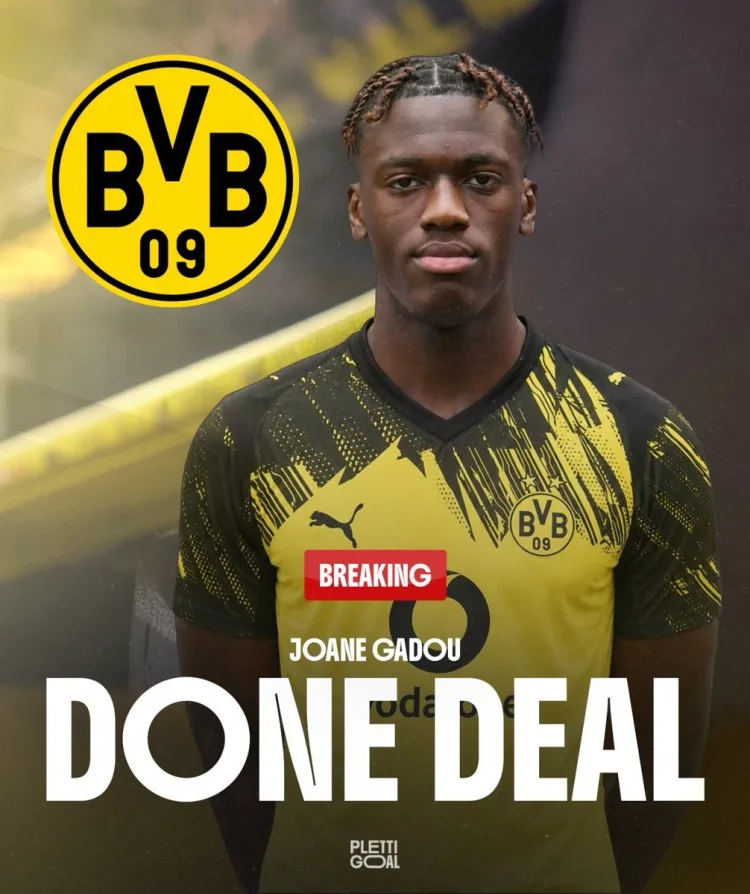 Dortmund chốt xong trung vệ 19 tuổi Gadu của Salzburg, thương vụ sẽ chính thức được công bố vào hôm nay