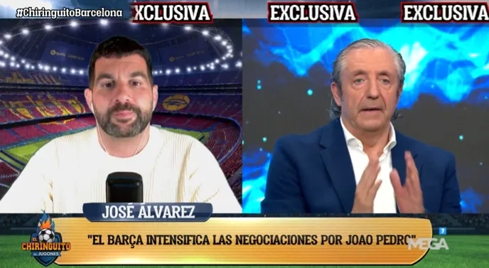 Barcelona rất ngưỡng mộ Joao Pedro và sẽ cố gắng ký hợp đồng với anh nếu việc chuyển nhượng Little Spider không có tiến triển gì.