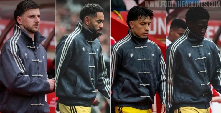Ngoại hạng Anh: Phong cách Trung Quốc! Manchester United mặc áo khoác "kiểu Trung Quốc" trước trận đấu Premier League này, lấy cảm hứng từ Kung Fu Trung Quốc