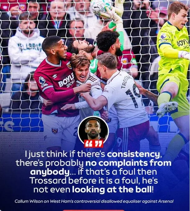 Wilson: Các quả phạt đền không giống nhau và bàn thắng chúng tôi ghi vào lưới Arsenal lẽ ra không được phép