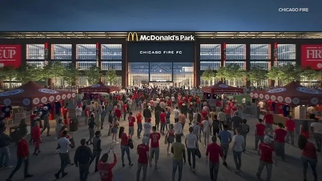Sân nhà của Chicago Fire được đặt tên là McDonald's Park, trị giá 750 triệu USD + sẽ được sử dụng vào năm 2028