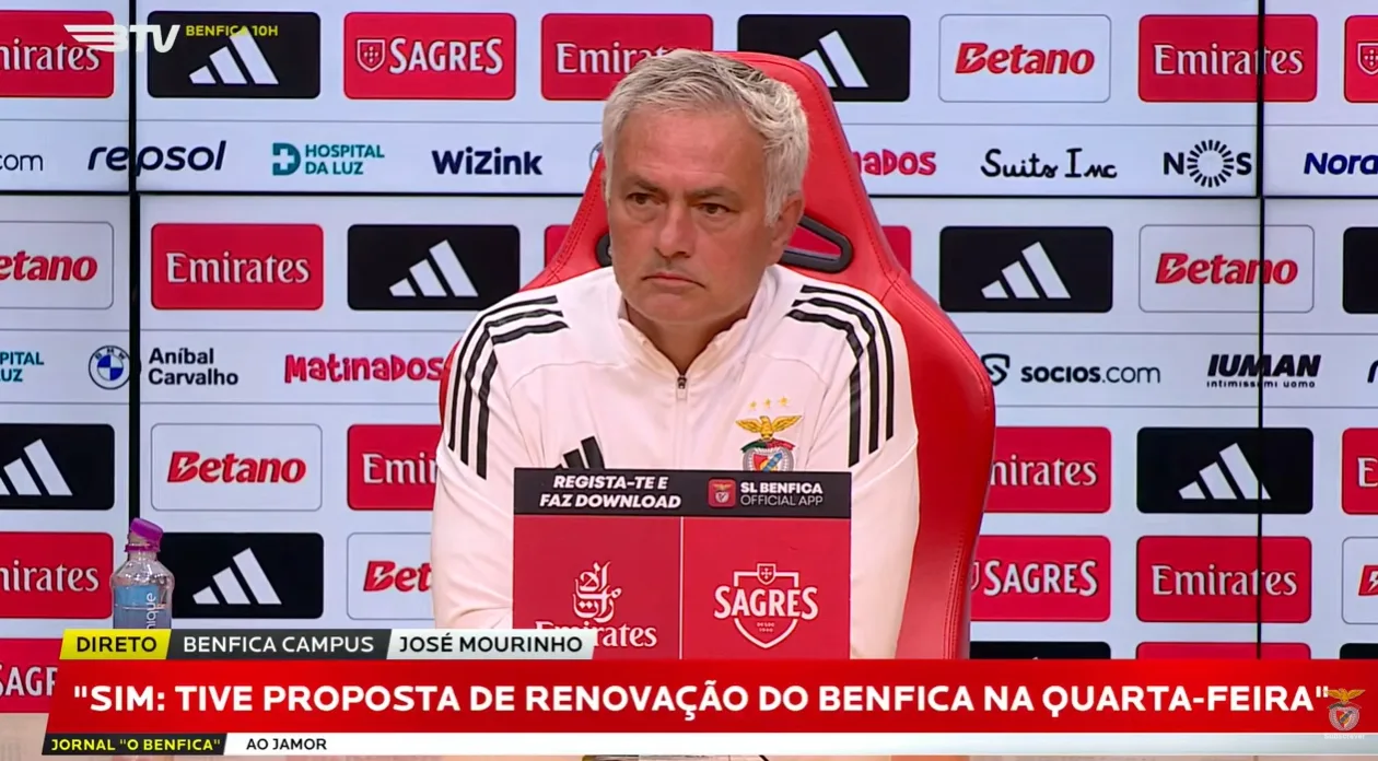 Mourinho: Tôi nhận được lời đề nghị gia hạn hợp đồng từ Benfica, người đại diện chưa bao giờ nói với tôi rằng Real Madrid đã gửi lời mời