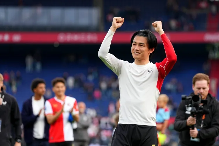Được chọn cho World Cup! Kiryo Ueda đã bùng nổ ở Eredivisie mùa này khi ghi 25 bàn sau 31 trận và giành Chiếc giày vàng.