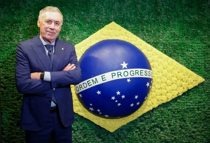 Sẽ dẫn dắt đội bóng đến World Cup! Chính thức: Đội tuyển Brazil và Ancelotti gia hạn hợp đồng đến năm 2030