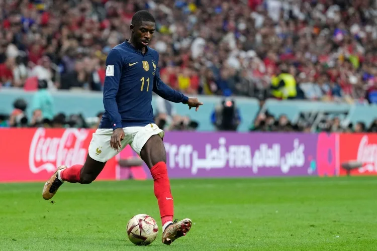Đội tuyển Pháp kỷ niệm sinh nhật lần thứ 29 của Dembélé. Anh ấy đã vô địch World Cup 2018 cùng đội tuyển