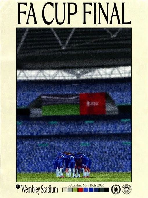 Chelsea đăng poster khởi động trận gặp Man City: Chung kết FA Cup sắp tới! Hãy cùng nhau lao lên!