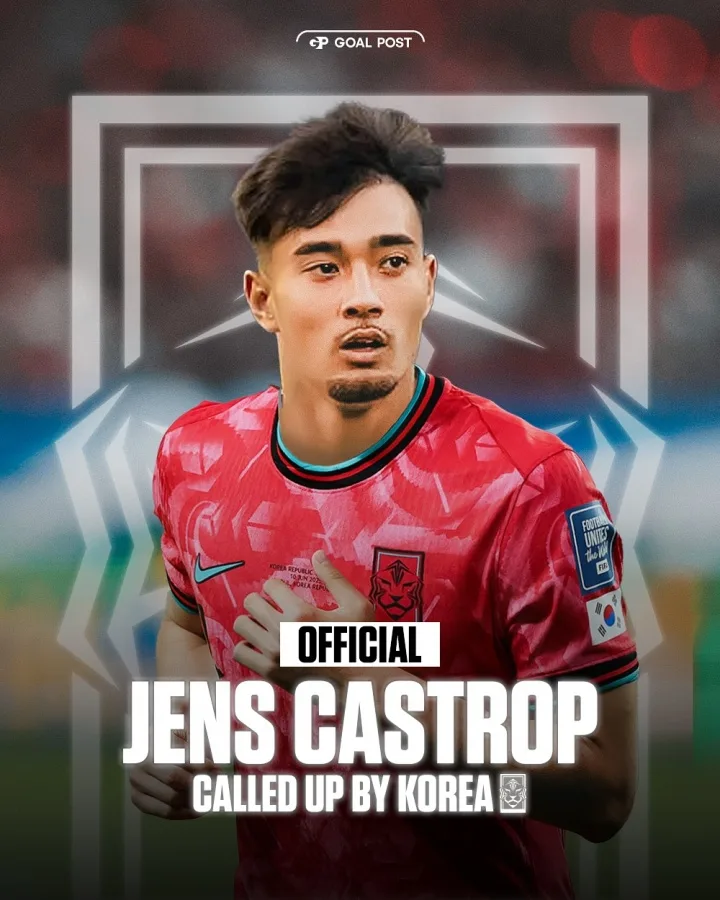 Chơi World Cup! Castrop nhập tịch Hàn Quốc được tuyển dụng và sẽ đại diện cho Hàn Quốc tại World Cup