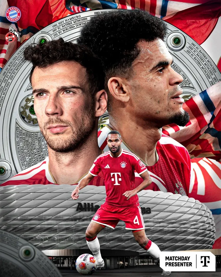 Bayern chính thức tung poster trận chung kết Bundesliga: Goretzka, Luis Dias và Ta xuất hiện