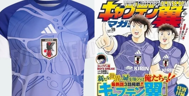 Cận cảnh áo đấu khởi động của tuyển Nhật Bản trước World Cup: thiết kế lấy cảm hứng từ “Bóng ngắn”