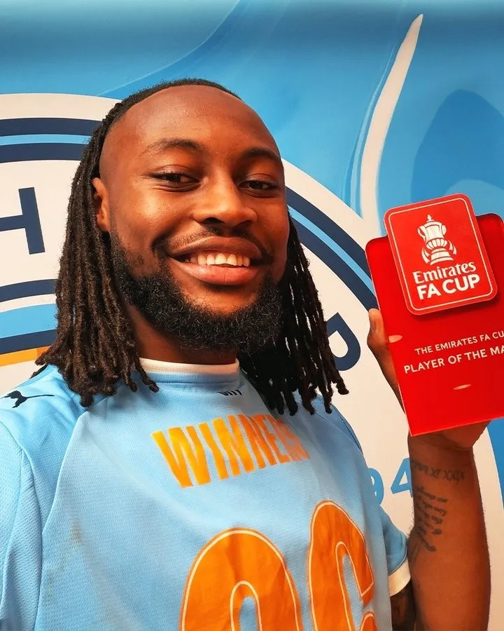 Semenyo được bầu là cầu thủ hay nhất trận chung kết FA Cup