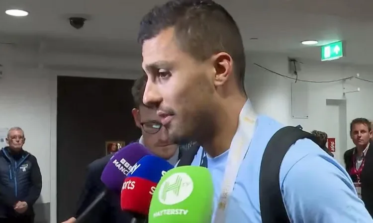 Rodri: Chỉ có thể mong Arsenal mất điểm, Man City phải chiến đấu tới phút cuối