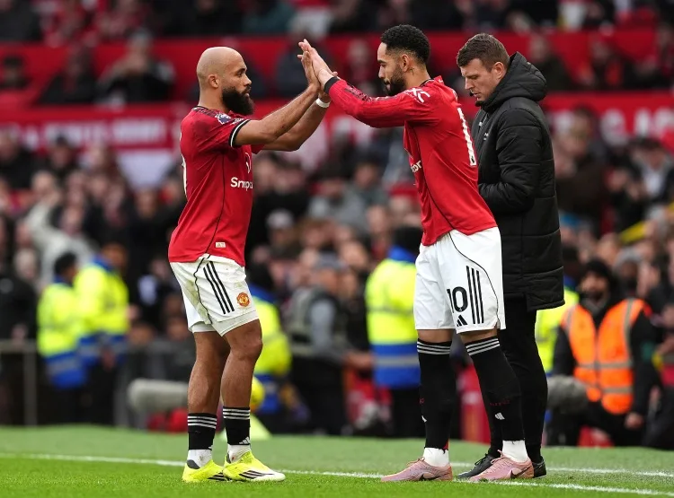 Bóng đá tấn công, Man United sút 29 lần trong trận này, đội có nhiều cú sút trên sân nhà nhất Premier League kể từ 22/23