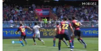 Cú sút đầu tiên trúng đích! Milan có cơ hội đá phạt góc, cú đánh đầu của Fofana bị thủ môn cản phá