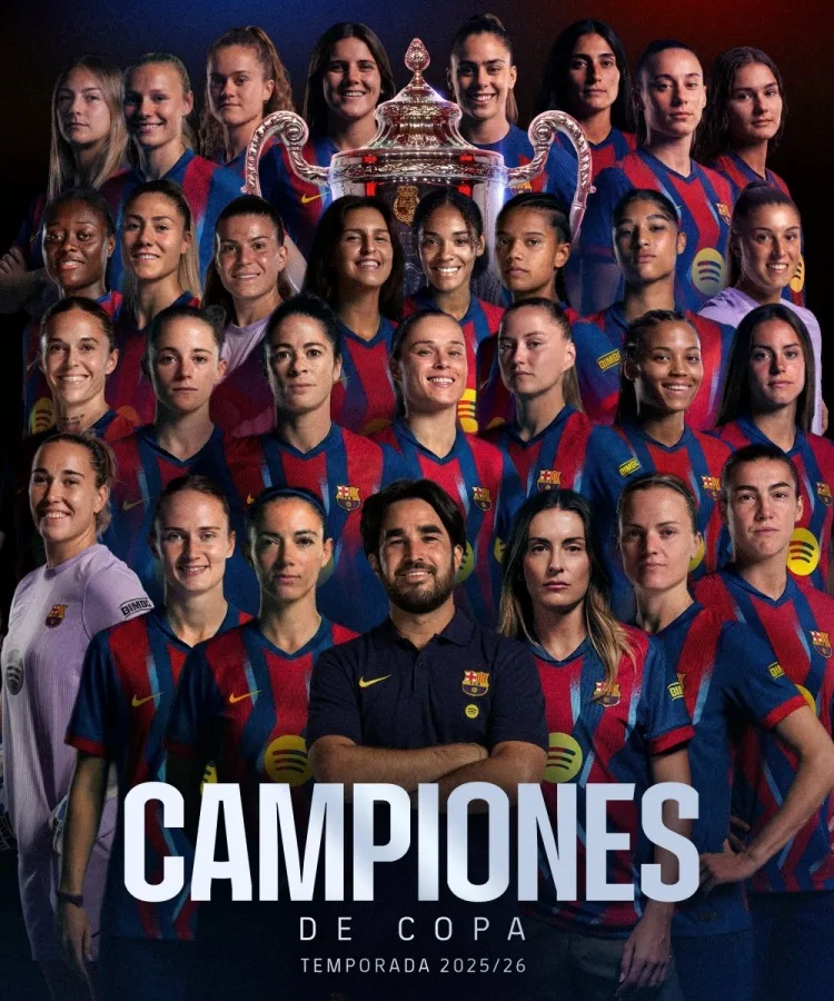 Đội tuyển bóng đá nữ Barcelona 3-1 đã đánh bại Đội tuyển bóng đá nữ Atletico Madrid để giành 3 Cúp Nữ hoàng liên tiếp và giành Cúp Nữ hoàng lần thứ 12 trong lịch sử đội bóng
