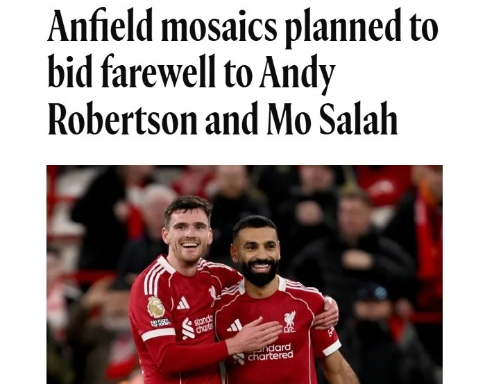 Quan chức Liverpool: Sẽ tổ chức lễ chia tay Salah và Robertson trên sân nhà cuối mùa giải