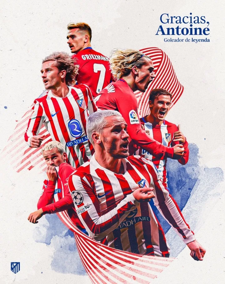 Lễ chia tay tại nhà! Griezman xúc động rơi nước mắt khi nhận tràng pháo tay của khán giả và toàn đội chào mừng