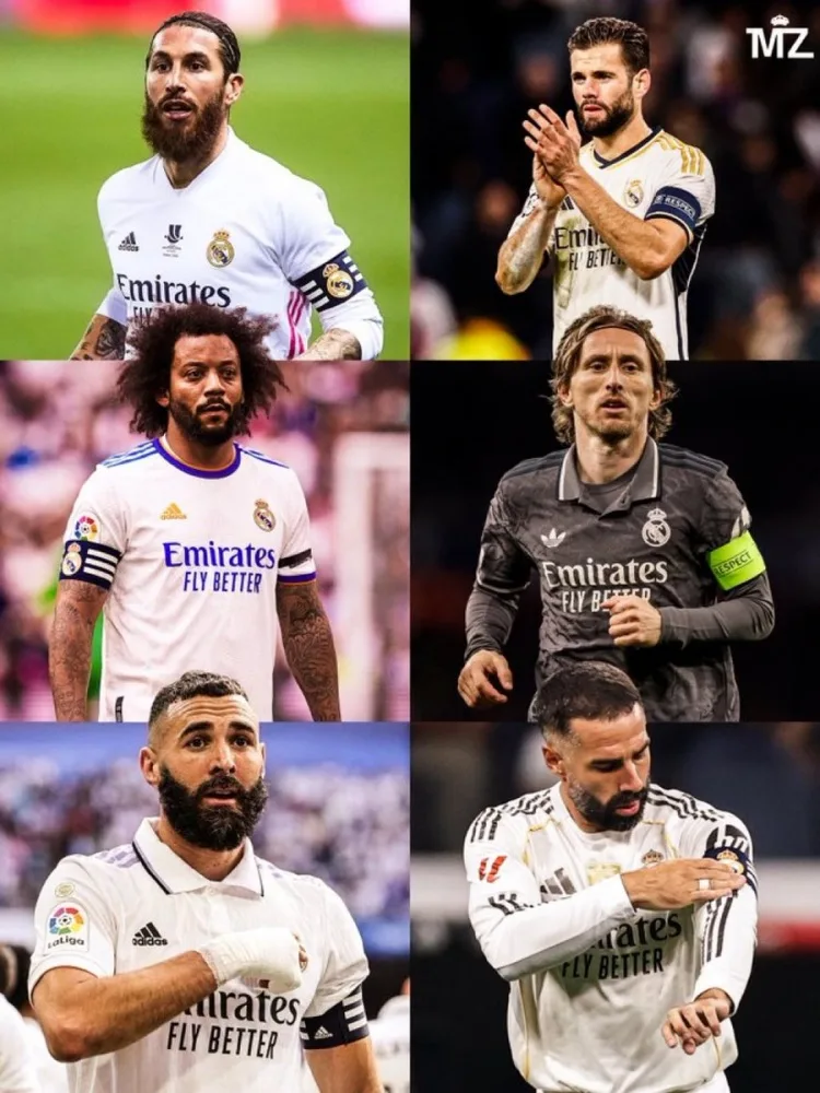 Real Madrid chia tay đội trưởng 6 năm liên tiếp: Ramos, Benzema, Modric và Carvajal có tên trong danh sách
