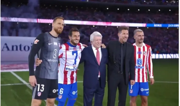 Simeone khen ngợi Grizmann: Bạn có tố chất có thể lây sang đồng đội và được mọi người yêu mến